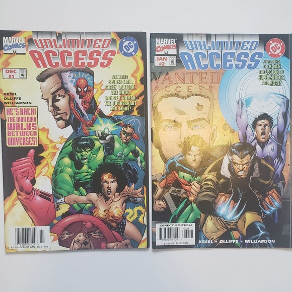 ULTIMATE ACCESS COMIC BUNDLE x2 - Picture 1 of 6